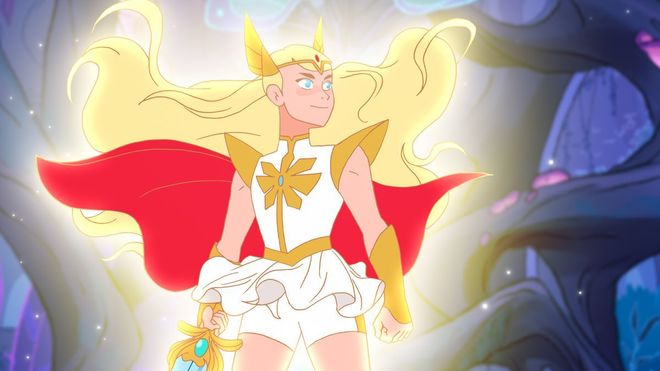 ¿Esta es la nueva She-Ra? Está muy... tapada.